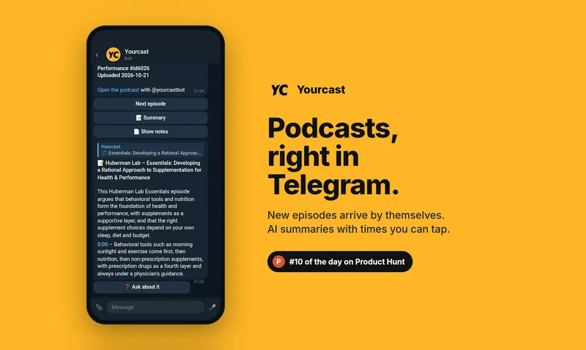 Yourcast 2.0 截图 1